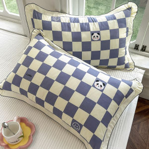 SUNLIGHT HOME 2 Pieces Stylish Pillowcase1 Pair Korean Style Pillow CasesBreathable Pillow Cover