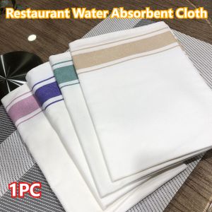 Water Absorbent Washing Dish Cloth Cotton Quick Drying Clean Hand Towel for Kitchen Restaurant Hotel Glass Polishing Cloth