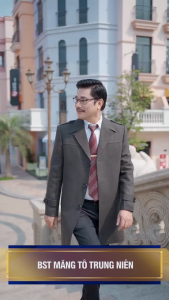 Áo Dạ Nam Dáng Dài Măng Tô Nam Cao Cấp Chất Liệu Dạ Lông Cừu Nhập Khẩu