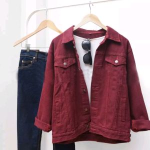 Jaket Jeans Wanita Terbaru Jacket Denim Perempuan