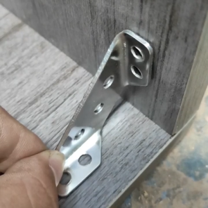Three-sided fixed triangle furniture corner bracket stainless steel convenient三面固定角码