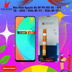 OPPO A55 5G A56 5G A55S REAL.ME V11 REAL.ME V11S Màn Hình Nguyên Bộ (Full Screen Assembly) for A55 5G/A56 5G/A55S/REAL.ME V11/REAL.ME V11S