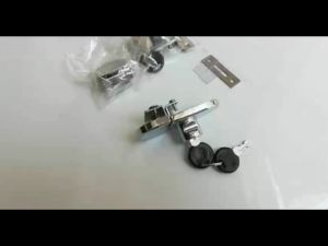 Glass Cabinet Door Lock Glass Door Anti Display Showcase Lock for Showcase Mall Display