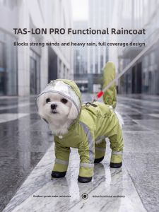 hipidog | Hooded Waterproof Four-legged Dog Raincoat