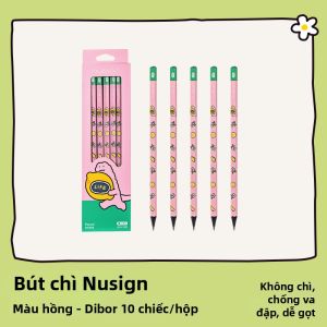 Nusign | Bút Chì Viết Không Độc Hại HB 2B Gói