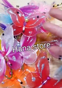 Phụ kiện trang trí tiểu cảnh bướm chuồn chuồn chim treo trang trí bó hoa hộp quà và trang trí Tết