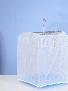 Sangkar burung meliputi percikan-bukti kain sarung bersih Xuanfeng Budgerigar burung sangkar debu-bukti Anti-nyamuk Overclothes Mesh Cover