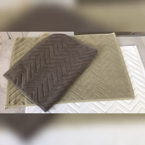 SG Specool® Cotton Bathroom Mat Absorbent Floor Towel Non-Slip Bath Mat for Hotel Home