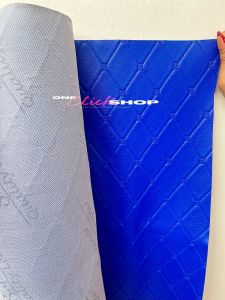 High Quality 3D Diamond Leather 140cm x 90cm / for Seatcover at Upholstery Supply DIY Continues Cut