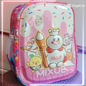 Tas MIXUE viral 2023 Tas Sekolah Anak Tas Punggung Anak Tas Rangsel Anak Tas LED Untuk anak SD