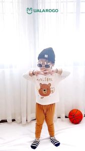 UALAROGO - Bộ dài tay thu đông petit cho bé trai - bé gái (1-5Y) (UR 2297)