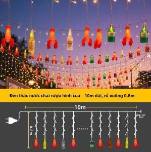 ANQIYUE | Dải Đèn LED Năng Lượng Mặt Trời Chống Nước