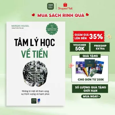 ￼Sách - Tâm lý học về tiền (bìa mềm) - 1980books