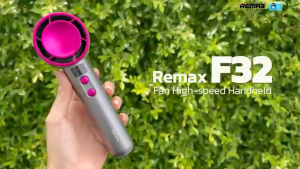 REMAX F32 100 Speed Stepless High-speed Mini Size Handheld Fan