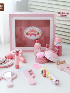 Bộ Đồ Chơi Trang Điểm Giả Lập Cho Bé 3 Tuổi