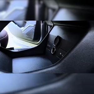 AUTOP  4 In 1 120W Car Charger Fast Car Charger With Retractable Cables Compatible With iPhone Huawei Samsung And More Android Devices Car Accessories