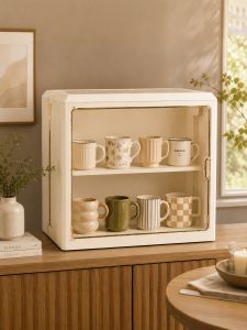 MEIZHUFU | Dual-layer Display and Storage Organizer