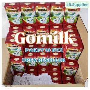 Gomilk Paket Reseller 10 Box Kemasan 200gr