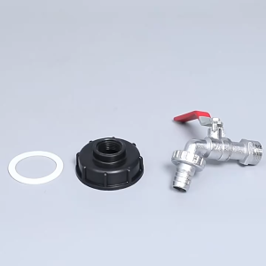 IBC Tank Tap Adapter IBC Water Tank Faucet with 1/2 3/4 S60*6 Coarse Thread Connector
