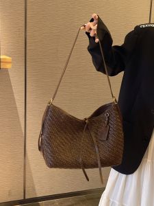 MY&FSNH | Unique Retro Woven Tote Bag for Women