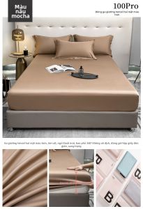 SIBAISE | Bộ Ga Trải Giường Tencel Mùa Hè Có Túi Sâu 3 Món