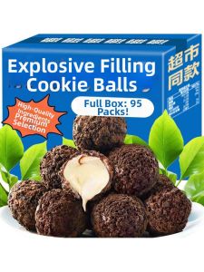 Strawberry Yogurt Burst Filling Cream Chocolate Biscuits 8g Pack