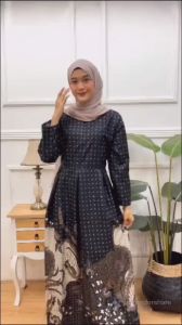 GAMIS BATIK WANITA STANDAR JUMBO TERMURAH DILAZADA - GAMIS Busui BATIK KONDANGAN TERBARU 2024