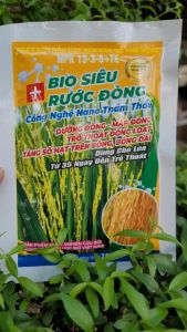 [Freeship Max] Phân bón lá BIO SIÊU RƯỚC ĐÒNG dưỡng đòng trổ thoát bông dài nhiều hạt gói 25 gram_VTNN TIEN KHOA