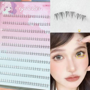 ขนตาแบบมีกาวในตัว 120 ชิ้น - สไตล์นางฟ้าญี่ปุ่นและเกาหลี รูปทรงตัว C เรียบเนียนเป็นธรรมชาติ ให้เอฟเฟกต์สามมิติแบบ 3D