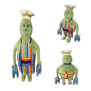 28cm The Tiny Chef Show Plush Toy Cartoon Animation Doll Gift Stuffed Animal Soft Toy Collectible Toys For Kids And Fans