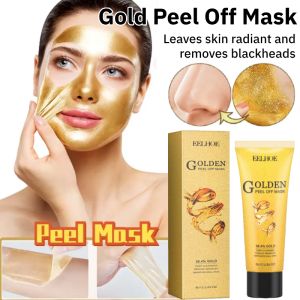 Gold Whitening Blackhead Peel Off Mask Lifting Firming Deep Cleansing Moisturizing Brighten Complexion Pore Cleansing Mask