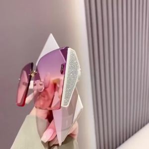 2/4 Kính Mát Vuông Cỡ Lớn Cho Nữ Nhiều Màu Nhẹ Nhẹ Bền Khung Nhựa Gương Chuyển Màu Tròng Kính Dùng Hàng Ngày Ngoài Trời & Du Lịch