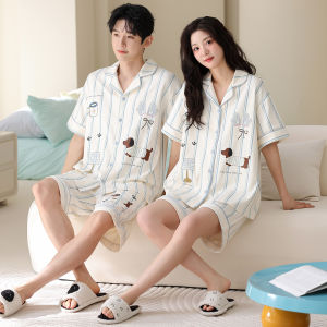 MiiOW | New Cotton Cartoon Short Sleeve Pajamas
