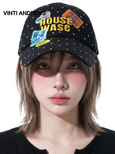 Dotted Embroidery Sun Protection Baseball Hat