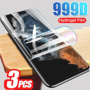 3Pcs Full Cover Hydrogel Film For Samsung Galaxy A10 A20 A30 A40 A50 A60 A70 A80 A90 Screen Protector A30S A20S A10S A20E