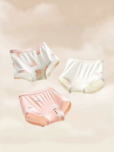 SHI YUE JIE JING | Breathable Thin Flat Boxer Shorts for Children