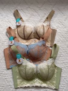 ไร้สายสบาย ระบายอากาศได้ดี ลูกไม้ Bra Thin Cup อ่อนโยนต่อผิว ผ้าฝ้าย ไหล่กว้างปรับได้ สายคล้อง ชุดชั้นใน Push-up สําหรับหญิงสาว