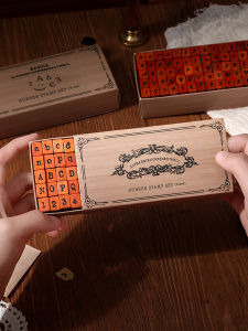 Journal GO | Retro Wooden Stamps