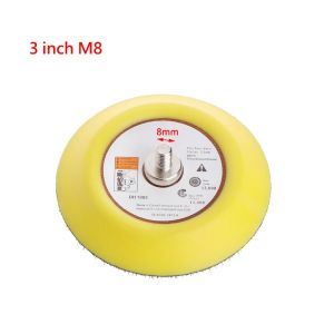 Polishing Sanding Disc Backing Pad Car Polisher Pneumatic Sander For Auto Polishing Machine Abrasive Tool Backing Pads