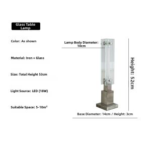 ZOXY | Bauhaus Style Industrial Creative Decorative Table Lamp
