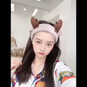 Bandana Rambut Wanita Bandana Kepala Cuci Wajah Ikat Rambut Lucu Korea