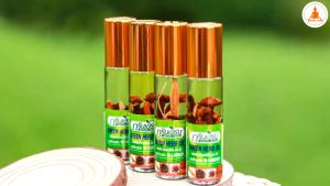Thailand Novolife Green Herb Oil 8cc Massage Aromatherapy Insect Mosquito Repellent Essential Oil Soothing Cold Muscle