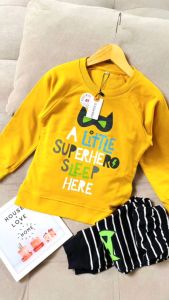 Set Line Boy / Setelan Anak Korea Style Cowok / Setelan Anak Switer Laki Laki / Switer Setelan Anak Laki Laki / Sweater Anak Karakter