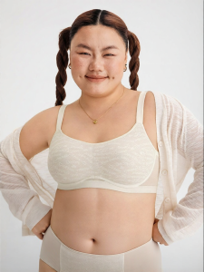 Invisible Push Up Full Bust Summer Breathable Bra