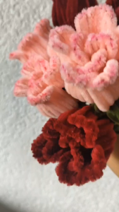 Fuzzy Wire Single Stem Rose Onhand Ready to Ship
