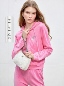 Juicy Couture | Womens Pink Velvet Jacket