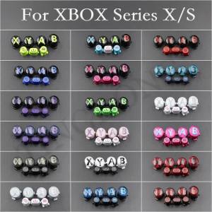 1Set Multi-Color Replacement Button Kit For Xbox Series X/S - 1Set ABXY Controller Accessories + Share Menu Buttons