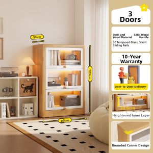 MEISD | Glass Door Display & Storage Cabinet