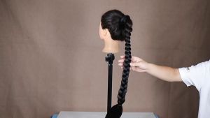 KeraSys เปียหางม้า วิกผมหางม้าถักเปีย ผมแบ่ง3ช่อให้สำเร็จ รัดโคนปลาย ไม่พันกันเวลาถัก ถักง่ายเหมาะกับมือใหม่หัดถักเปียต่อผม ยาว80cm Wig braids เทศกาลฤดูใบไม้ผลิ เทศกาลตรุษจีน ปีใหม่จีน ของขวัญคริสต์มาส