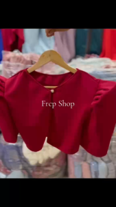 Modern Filipiniana Top Bolero – top Top Style Free Size Medium to Large Fit Formal Outerwear for Women